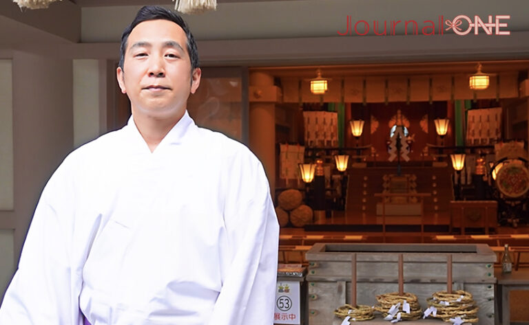 Takayuki Sho, Senior Priest at Futami Okitama Shrine -Photo by Journal-ONE