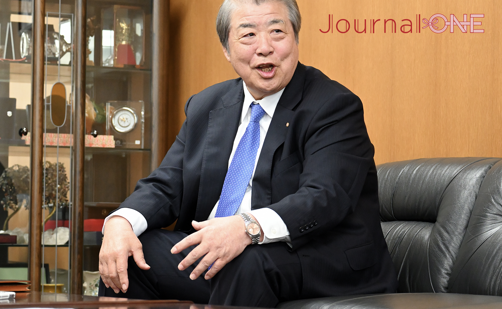 Interview with UEMURA Haruki (president of Kodokan, olympic judo champion)-photo by Journal-ONE