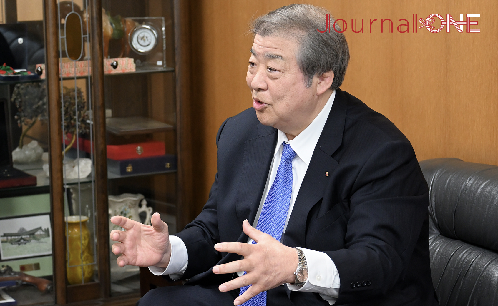 Interview with UEMURA Haruki (president of Kodokan, olympic judo champion)-photo by Journal-ONE