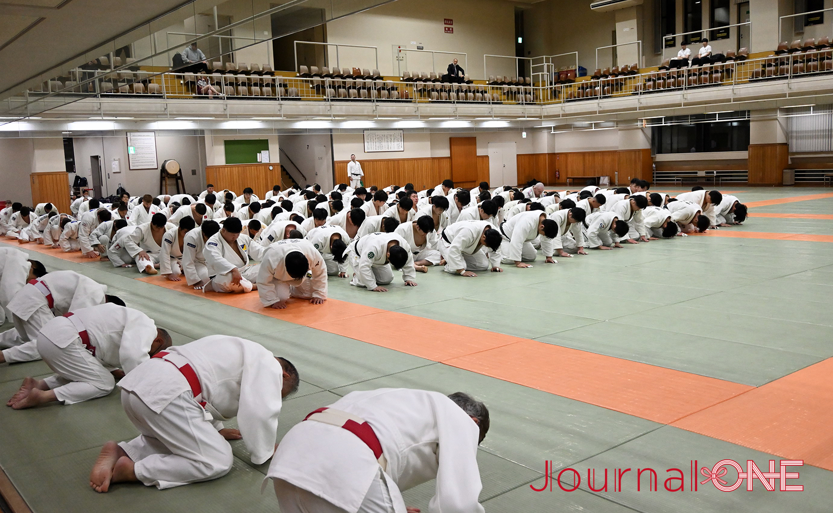 The scene of The lessons in Kodokan institute; Photo by Journal-ONE