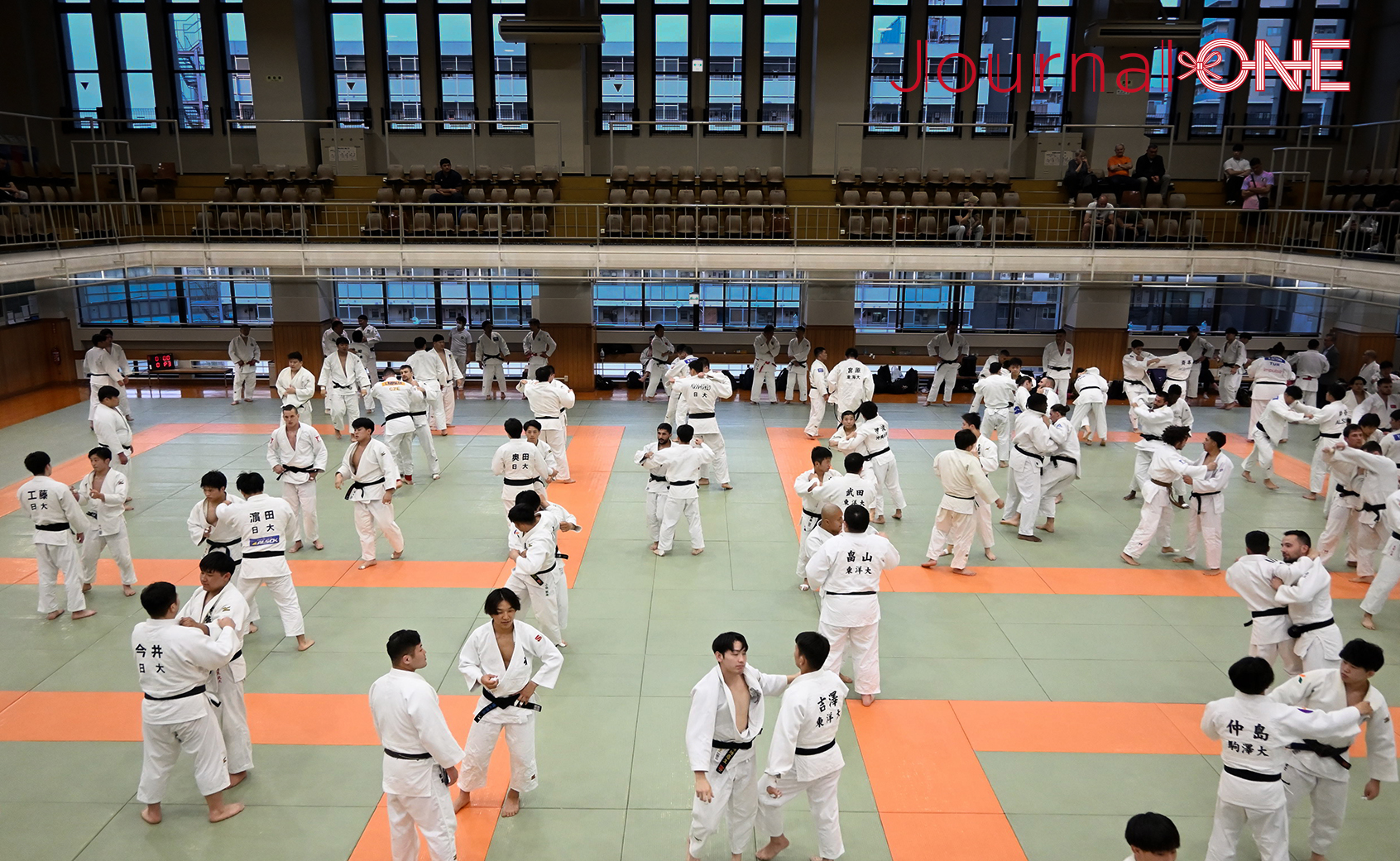 The scene of The lessons in Kodokan institute; Photo by Journal-ONE