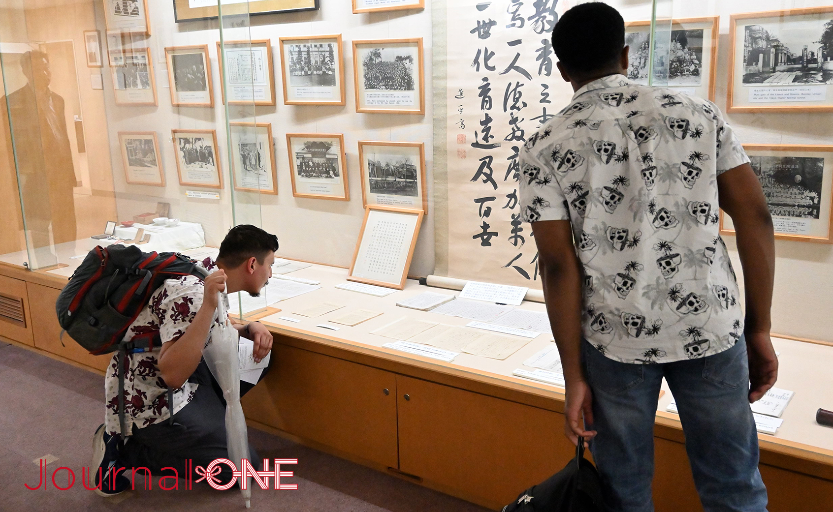 Tourists from USA came to see the museum; Photo by Journal-ONE