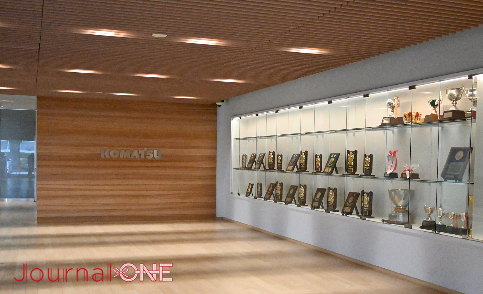 Journak-ONE | Many trophies displayed in the entrance hall of Sousi dojo